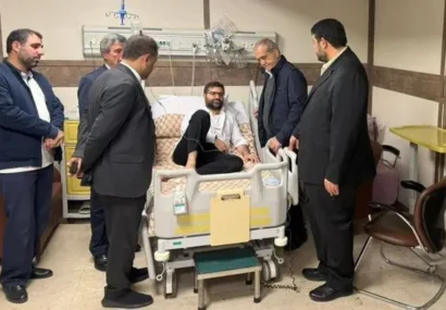 دختر معاون رئیس‌جمهور مرگ مغزی شد/ عیادت پزشکیان و قالیباف از سقاب اصفهانی