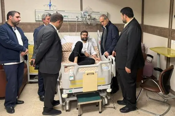 دختر معاون رئیس‌جمهور مرگ مغزی شد/ عیادت پزشکیان و قالیباف از سقاب اصفهانی